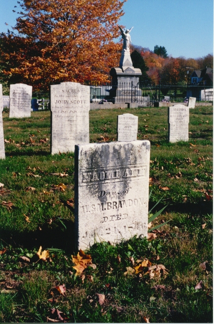 Brandon headstone