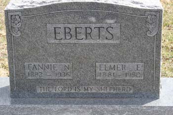 Fannie and Elmer Eberts