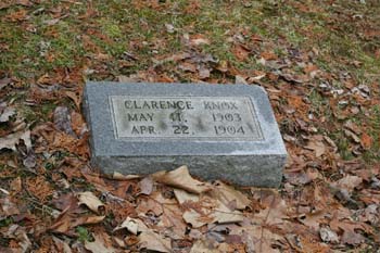 Clarence Knox 1903-1904