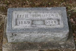 Effie Thompson 1889-1933