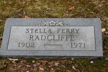 Stella Perry Radcliffe 1902-1971