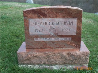 Frederick M. ERVIN